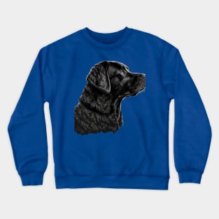 Labrador Retriever Dog Retro Vintage Dad Mom Crewneck Sweatshirt